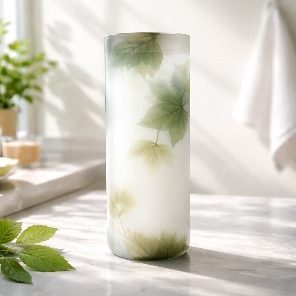 Silent Grove Pillar Candle