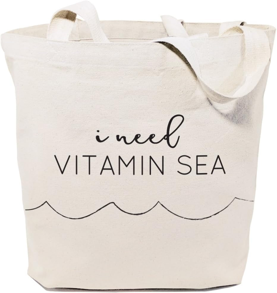 Beach, Grocery, Farmers Market, Shopping and Travel Reusable Shoulder Tote and Handbag …