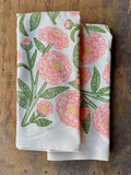NEW Zinnia Pattern Kitchen Towel