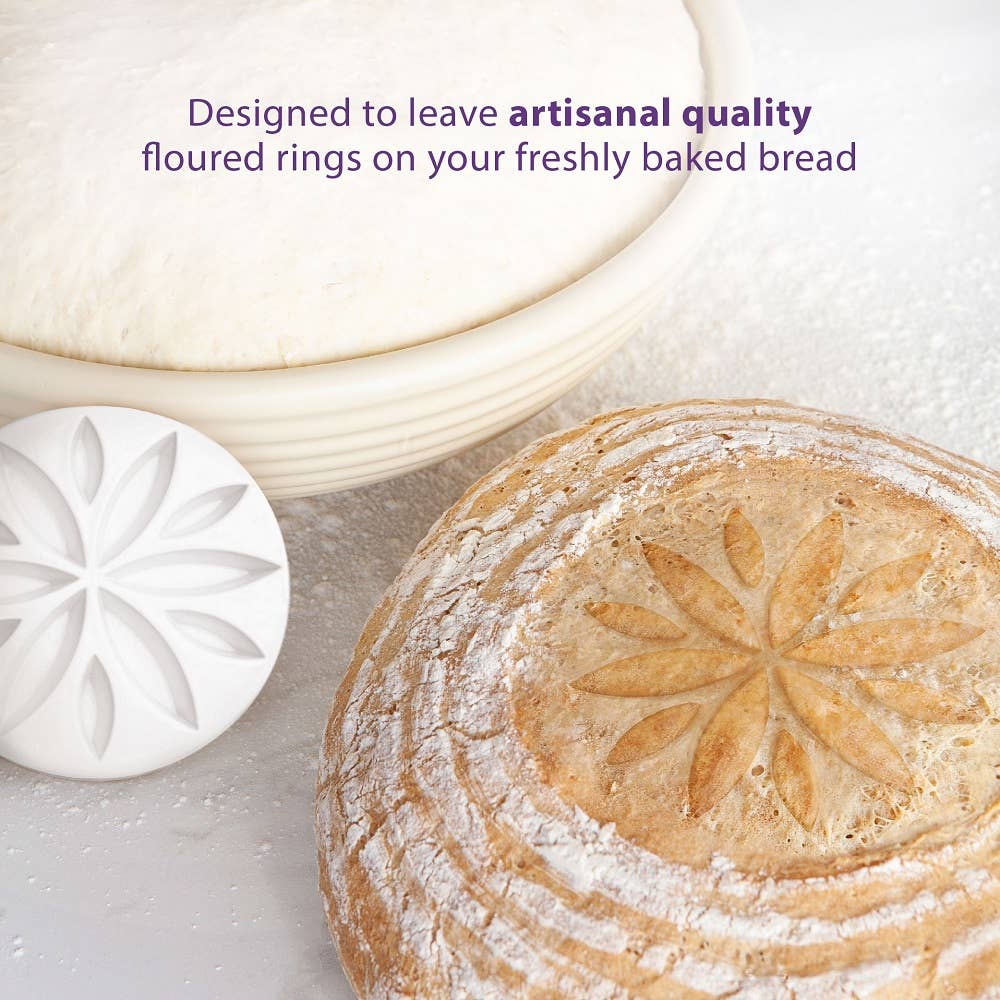 Proofing Basket & Embosser, Artisan Bread Made Simple