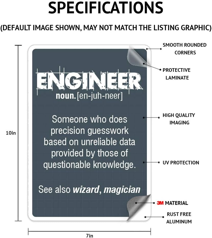 I CAN ONLY Aluminum Sign | Indoor/Outdoor | 10" Tall