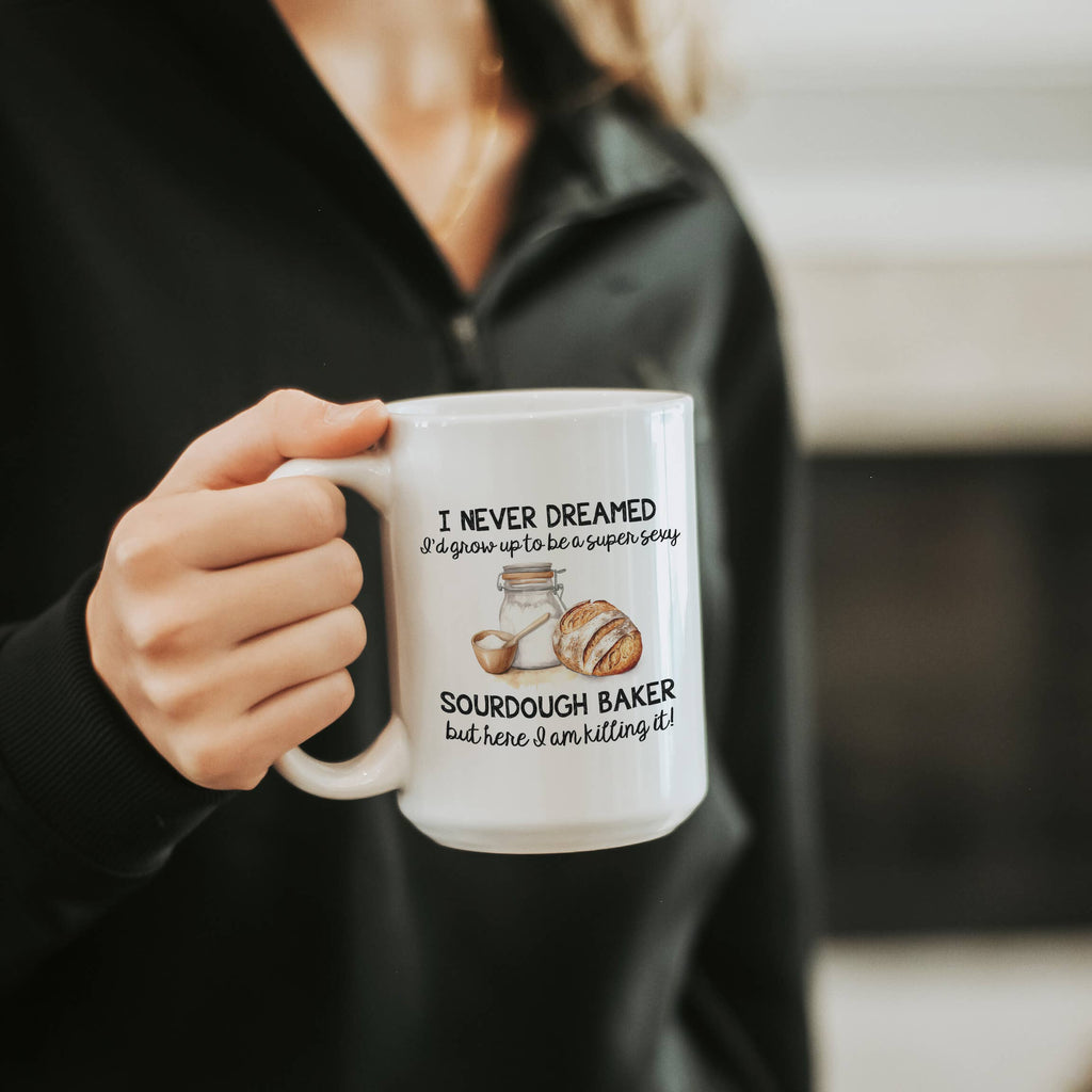 Sourdough Baker Mug, A Cozy Coffee Companion for Bread Lovers