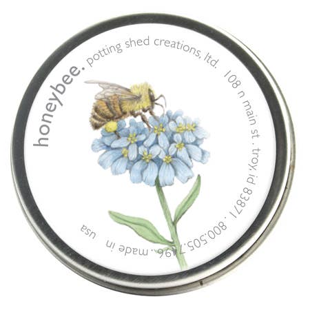 Honeybee Garden Wildflower Seed Mix – Pollinator Flower Seeds in Reusable Tin