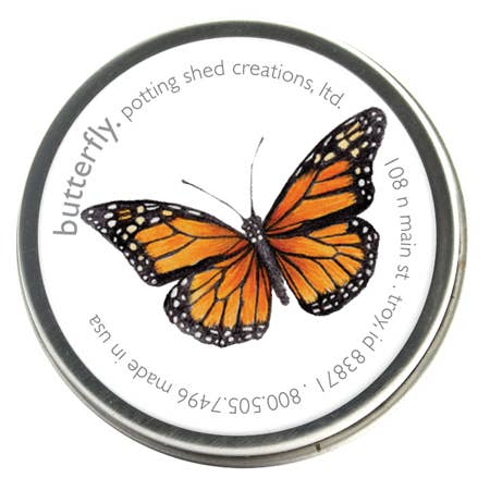 Butterfly Garden Seed Tin, Pollinator Wildflower Mix