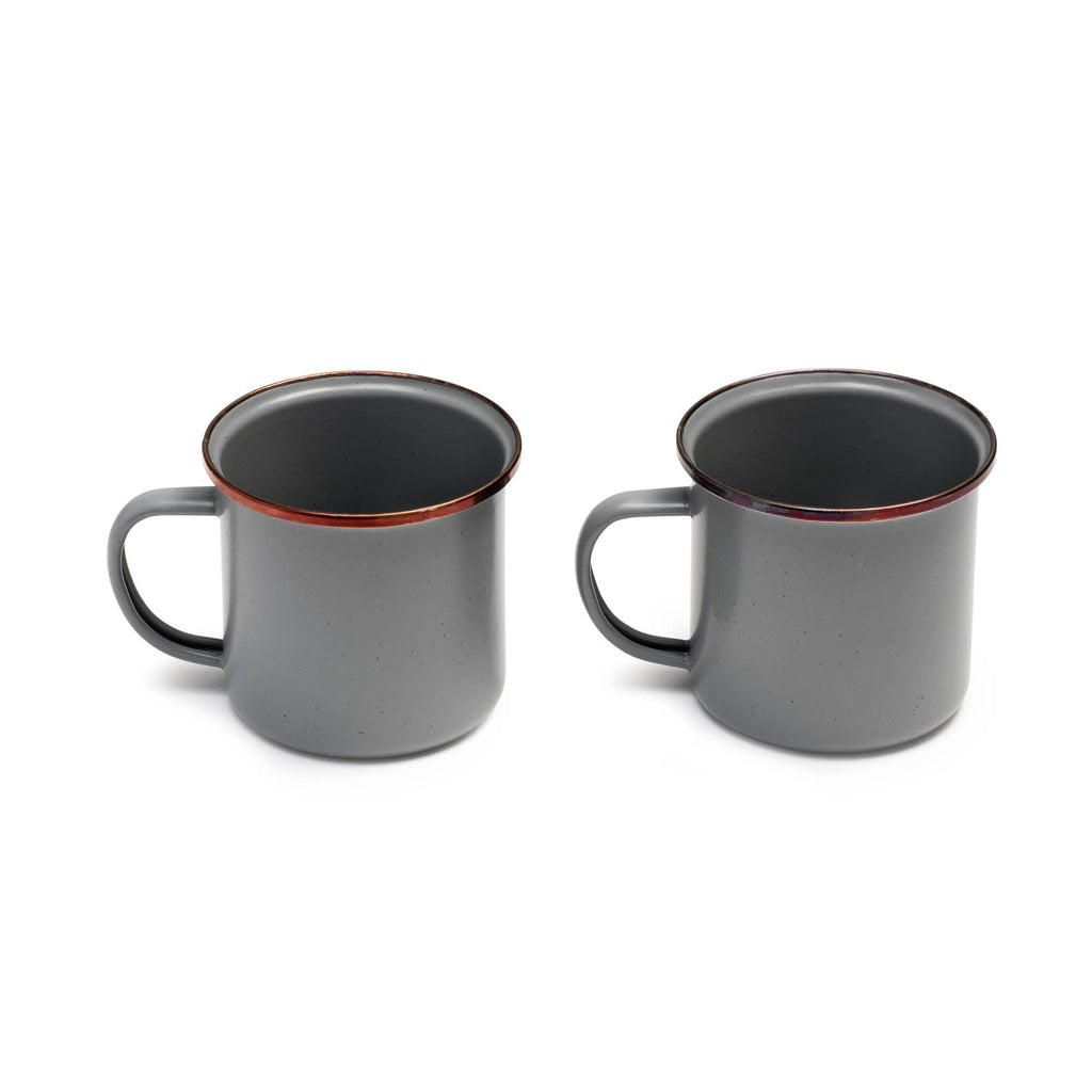 Barebones Enamel Cup Set (2) | Camp Coffee & Tea Mugs
