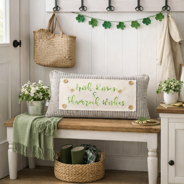 CHARCOAL/CREAM STRIPES:  PILLOW ONLY (with insert)