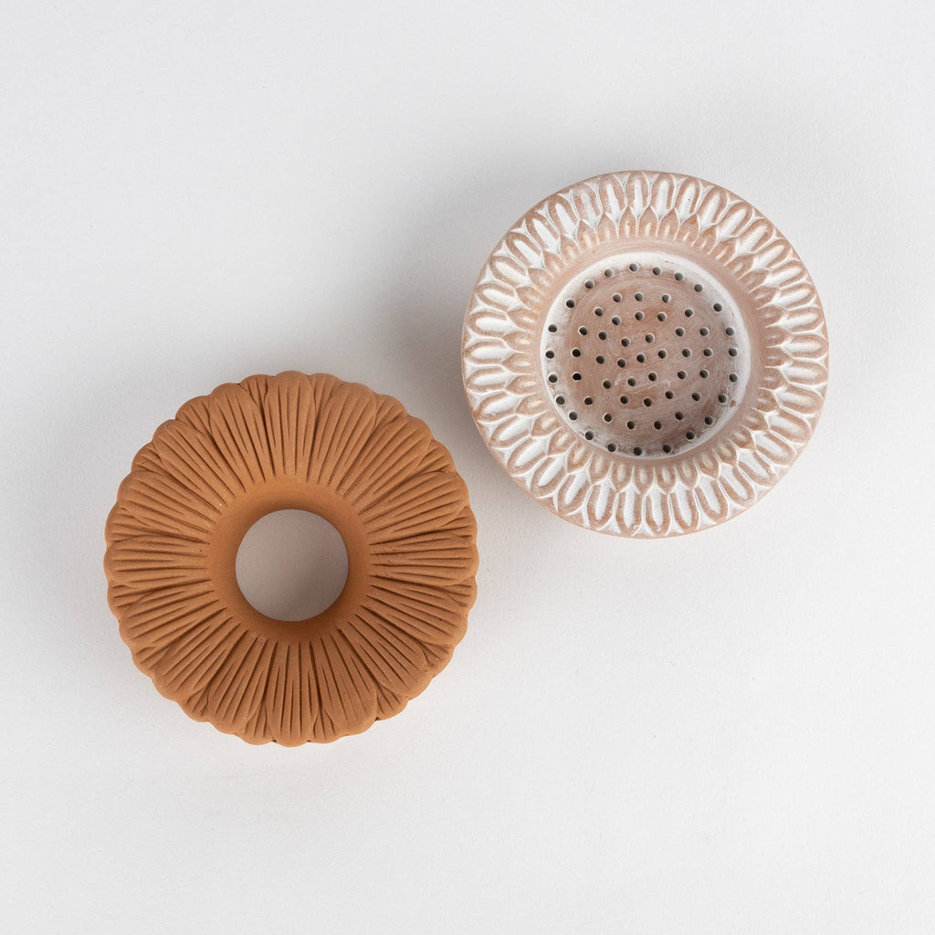 Terracotta Floral Seed Sprouter Set, A Lovely Little Growing Ritual