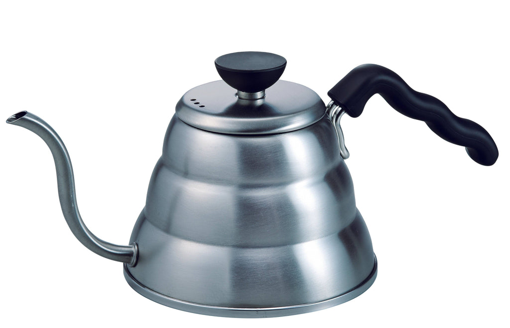Coming Soon | V60 Buono Stainless Steel Gooseneck Pour-Over Kettle, Silver, 600mL — Hario