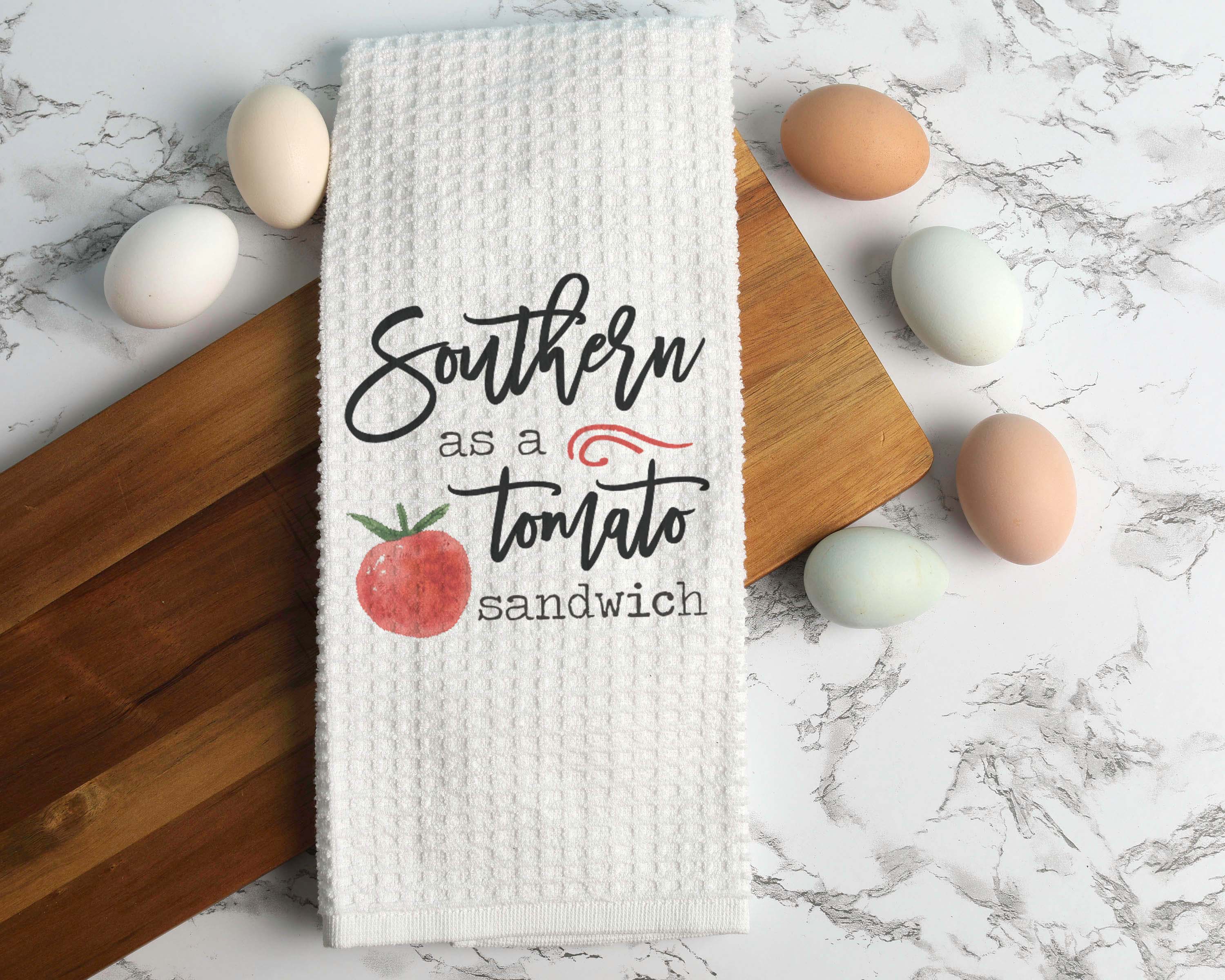 Southern Charm Kitchen Towel, Country Cotton Tea Towel