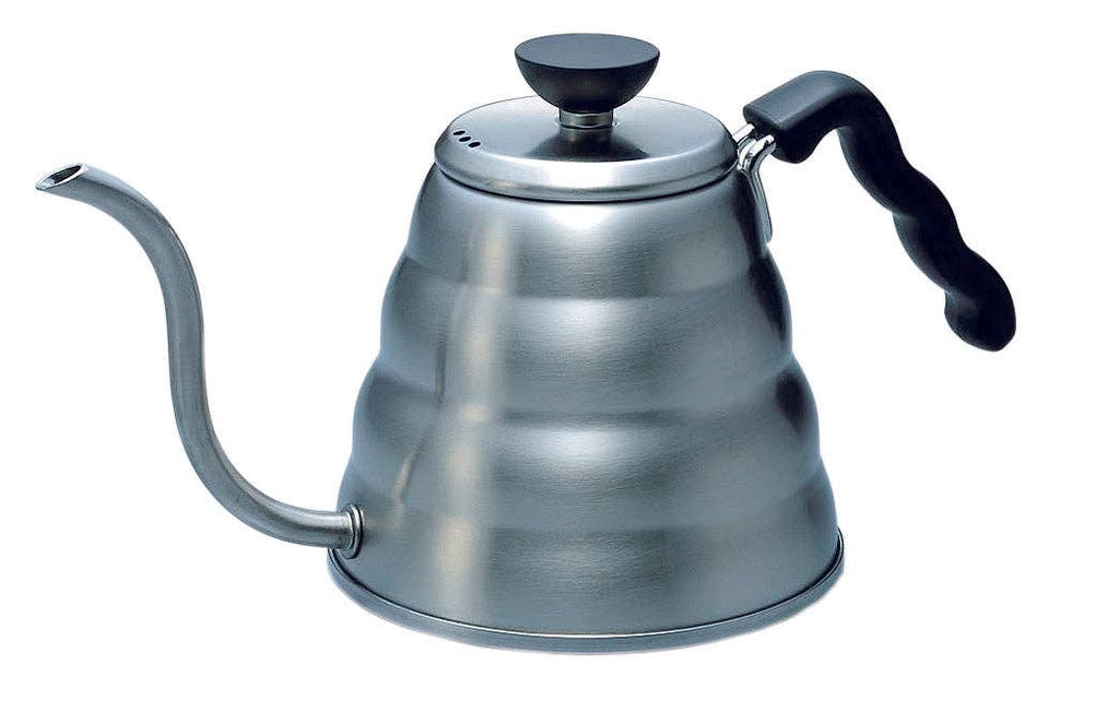 Coming Soon | V60 Buono Stainless Steel Gooseneck Pour-Over Kettle, Silver, 600mL — Hario