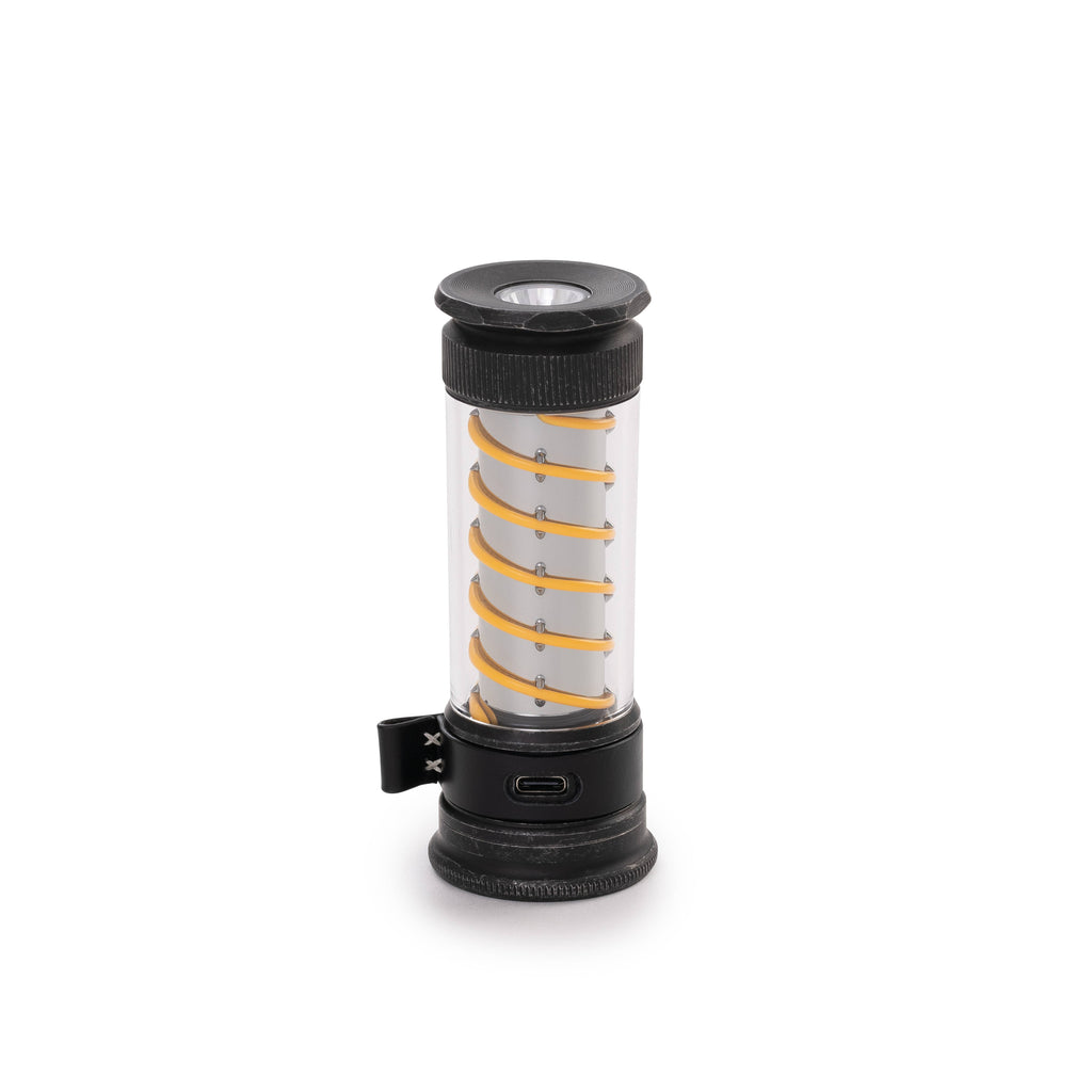 Barebones Living Edison Light Stick | Vintage Brass Lantern + Flashlight