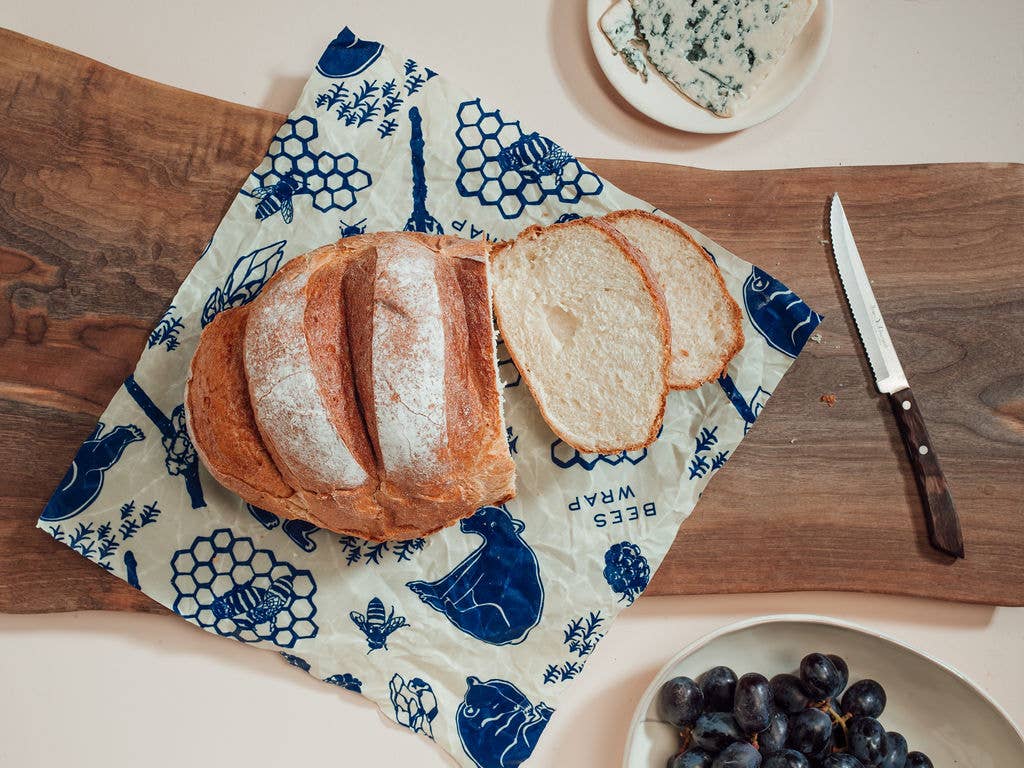 Bee’s Wrap® Bees & Bears Organic Reusable Bread Wrap