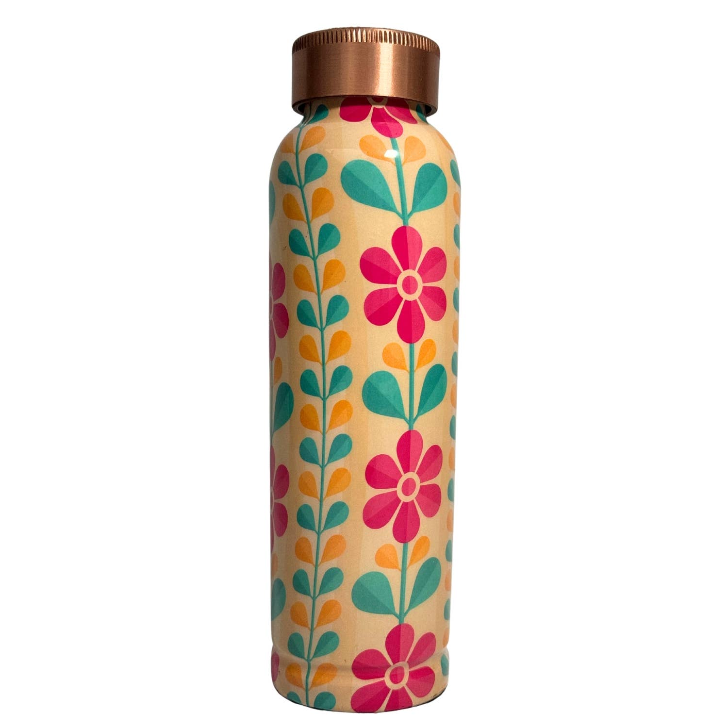 Pure Copper Water Bottle 34 oz - Wildflower | Perilla