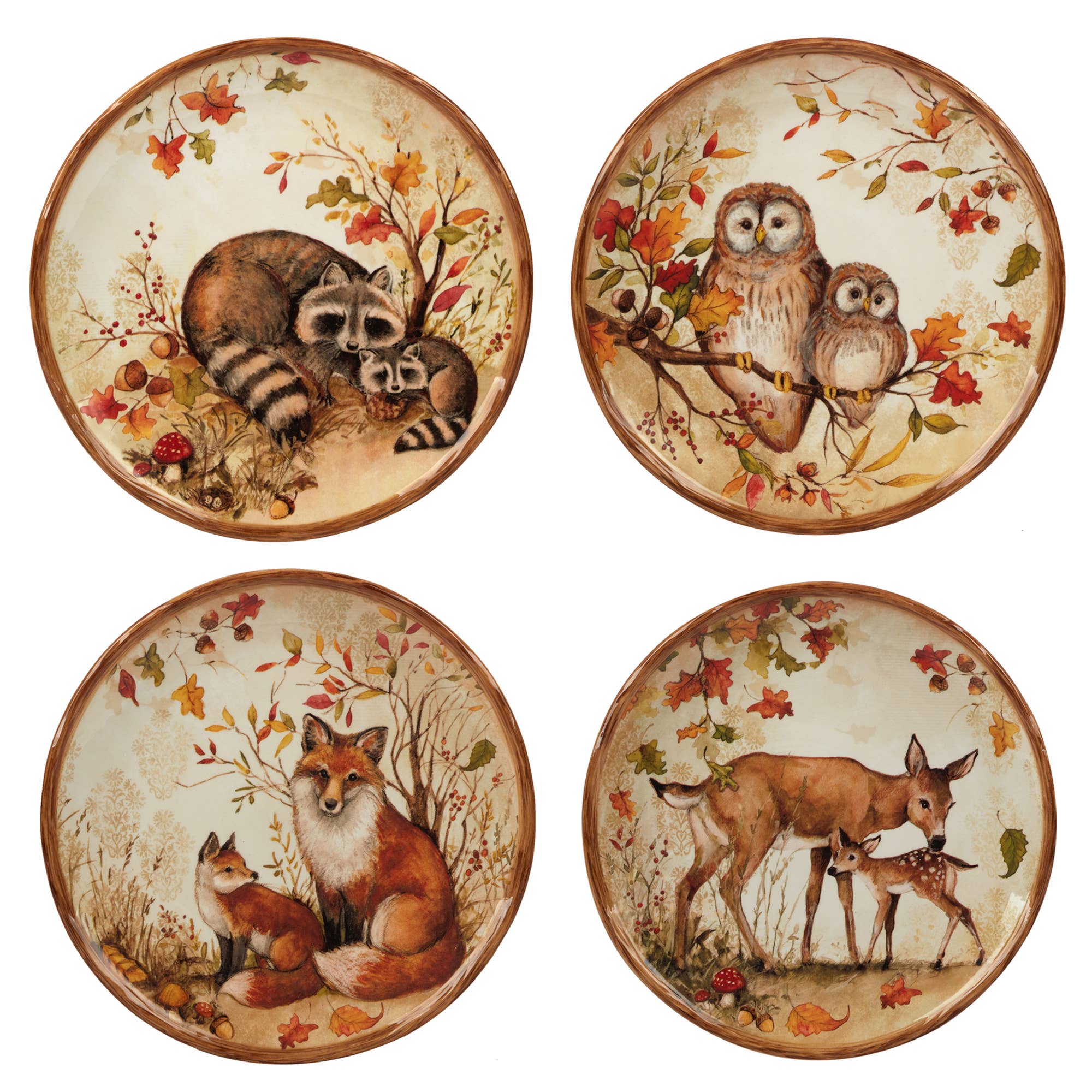 NEW | Maple Grove Dessert Plates – Set of 4