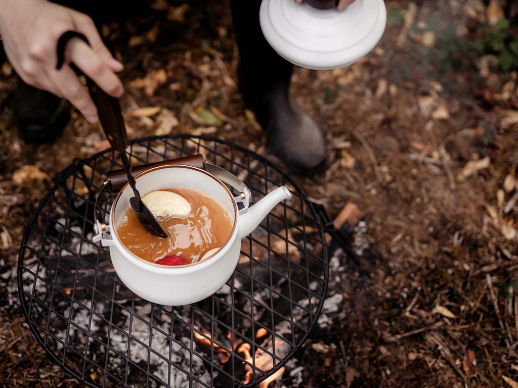 Barebones Enamel Teapot | Camp Kettle for Coffee & Tea