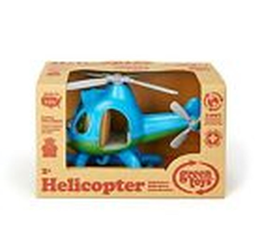 Green Toys Helicopter Eco Friendly Toy Vehicle Made in USA Recycled Plastic