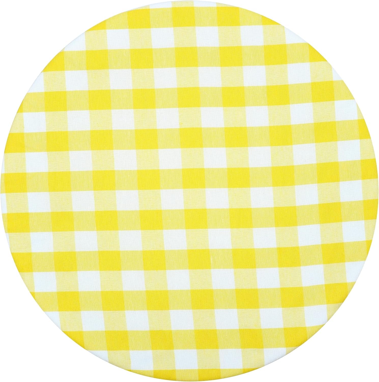 Handmade Reusable Cotton Fabric Bowl Covers - Two Layers of Fabric (Set of 3, Red Plaid-2)