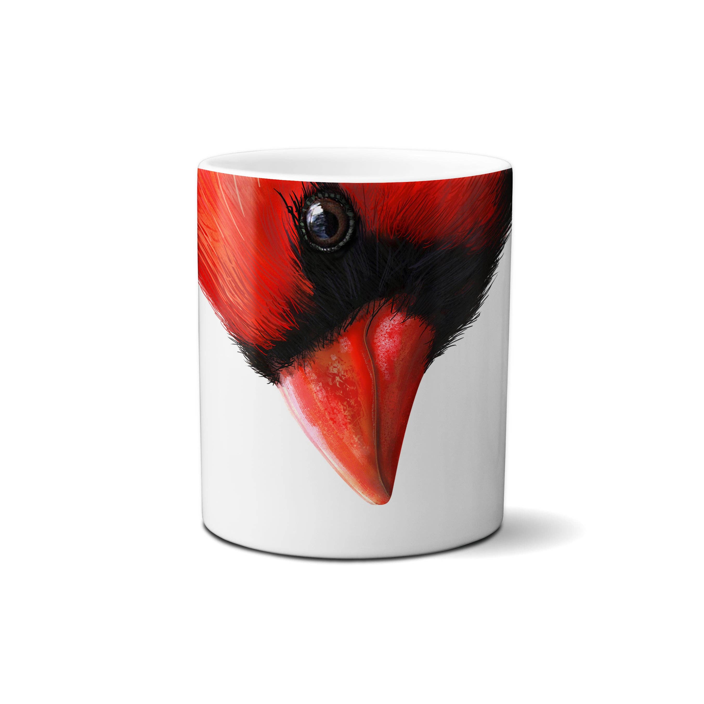 Cardinal Snout Mug® | 15 oz Ceramic Bird Mug for Coffee Lovers