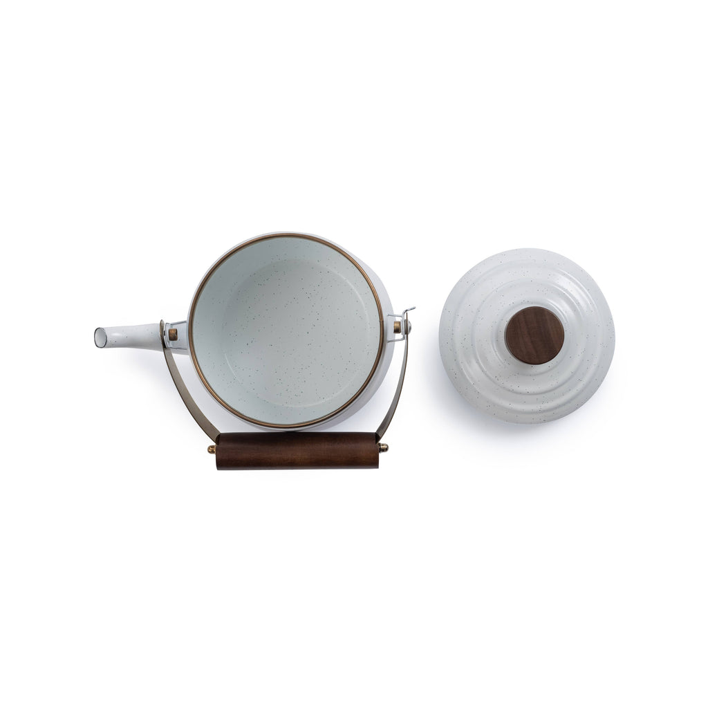 Barebones Enamel Teapot | Camp Kettle for Coffee & Tea