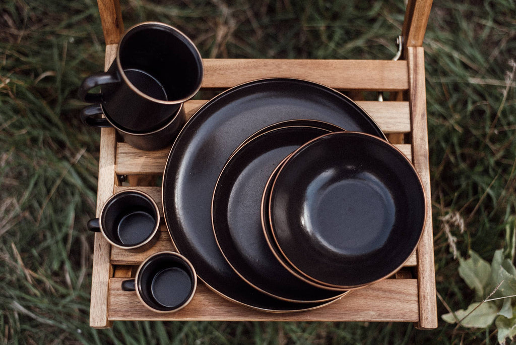 Barebones Enamel Cup Set (2) | Camp Coffee & Tea Mugs
