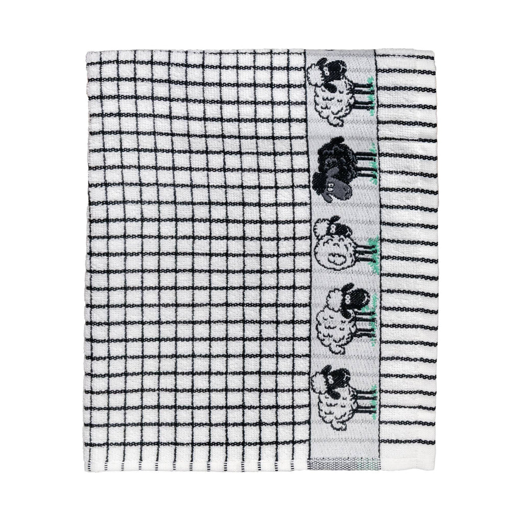 Poli-Dri Jacquard Sheep Tea Towel | Pack of 2