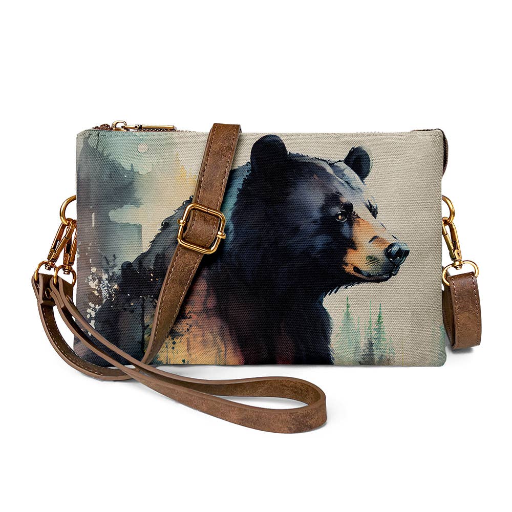 Stay Wild Bear Crossbody Bag