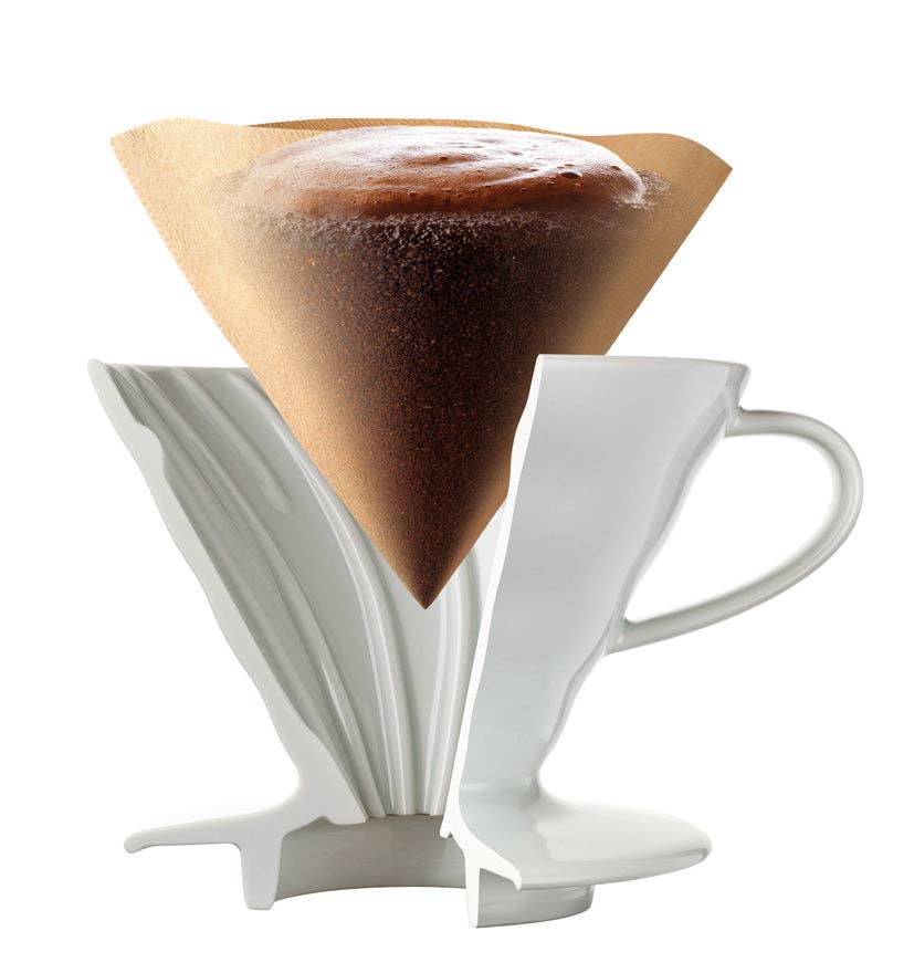 Hario V60 Ceramic Pour Over Coffee Set