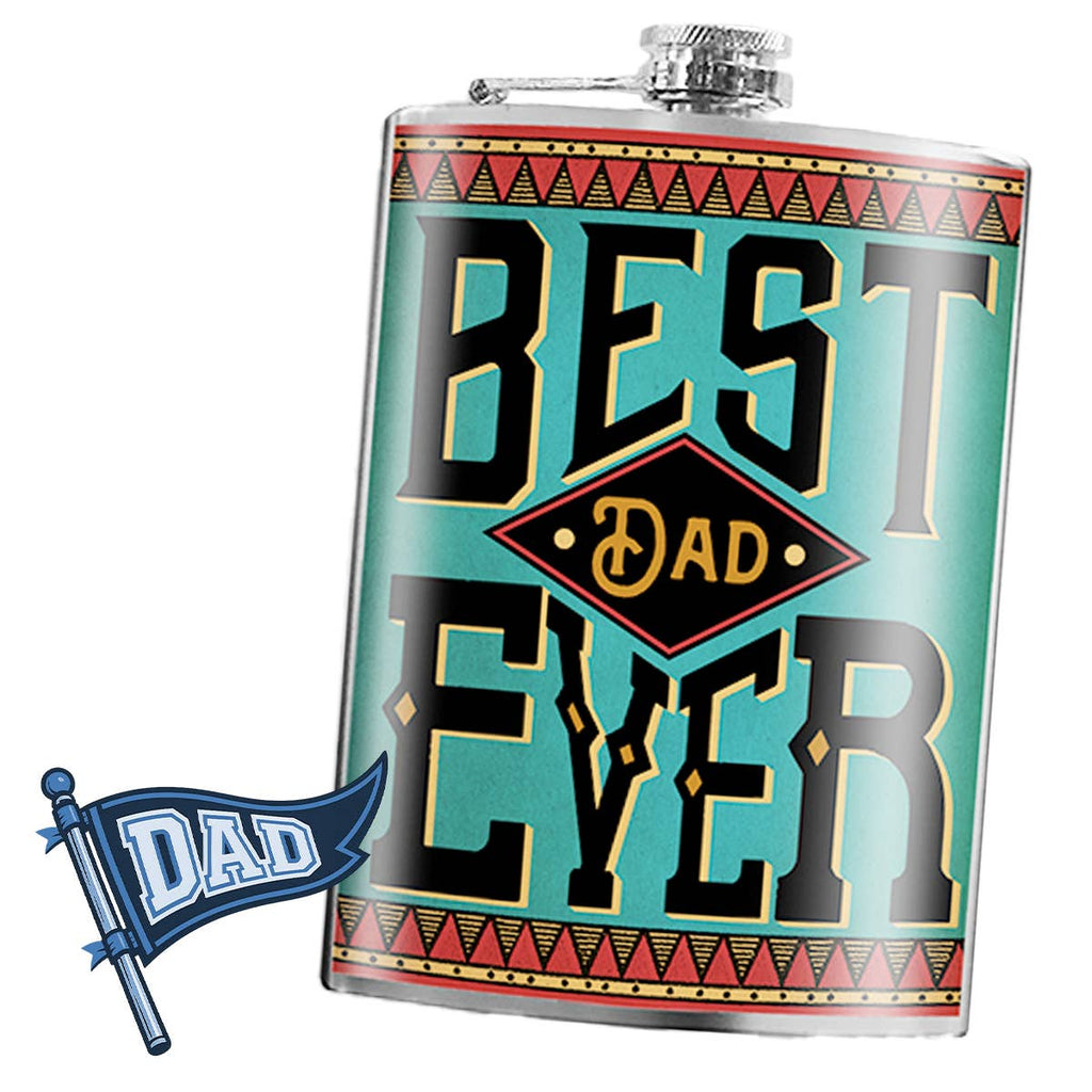 Flask - Best Dad Ever, Father's Day