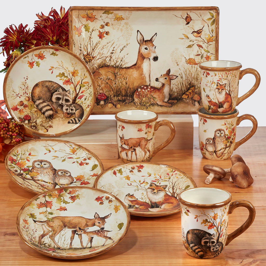 NEW | Maple Grove Dessert Plates – Set of 4