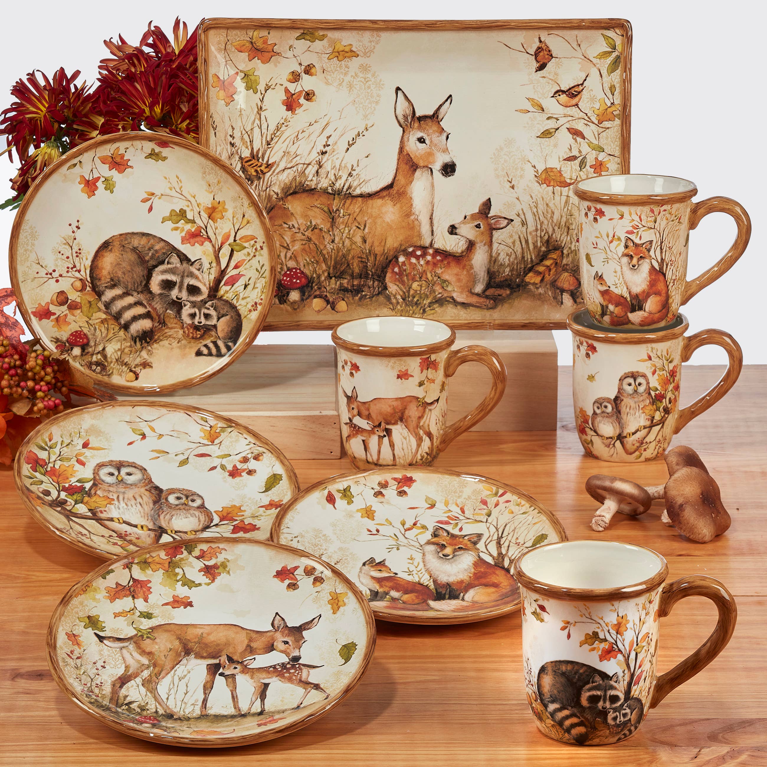 NEW | Maple Grove Dessert Plates – Set of 4