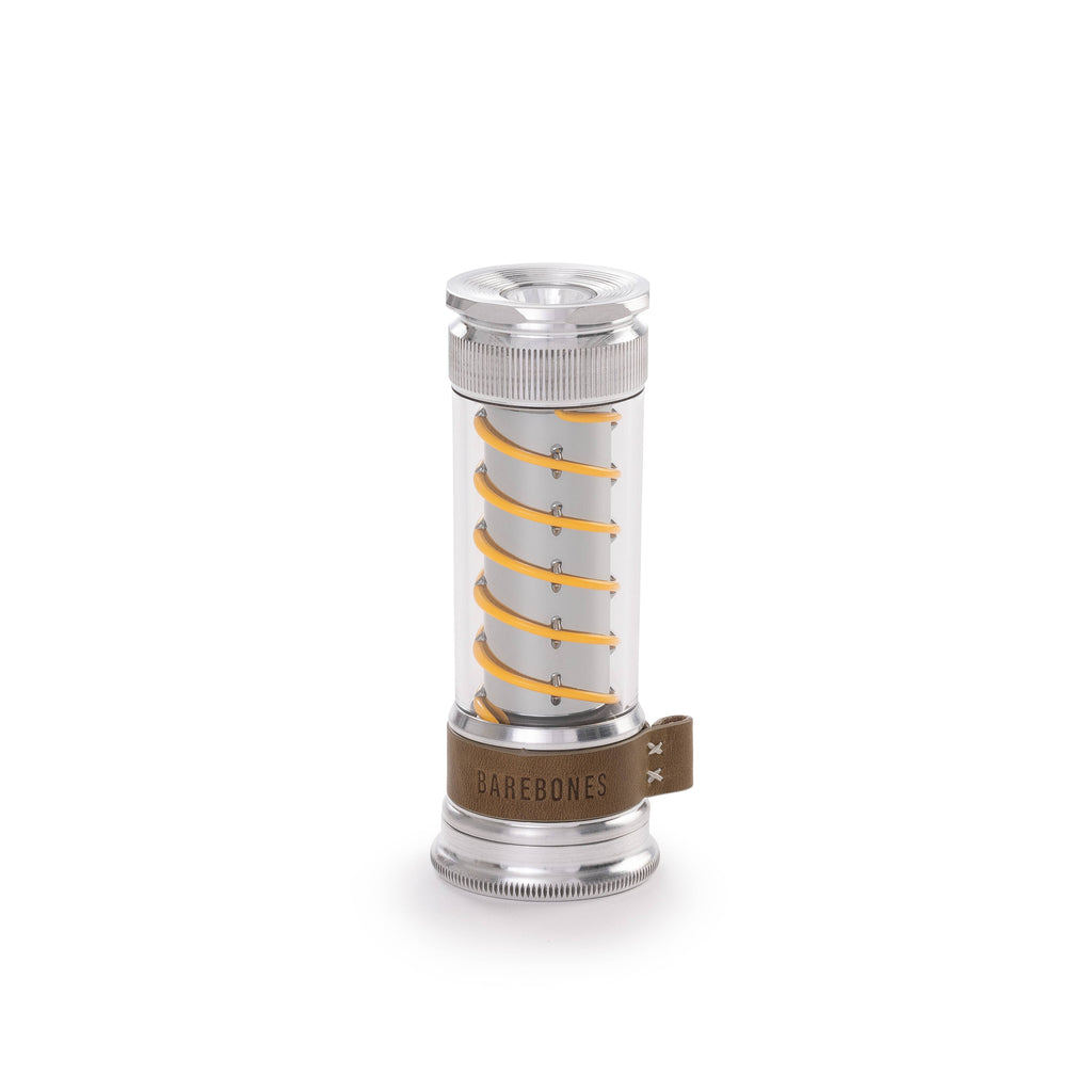 Barebones Living Edison Light Stick | Vintage Brass Lantern + Flashlight