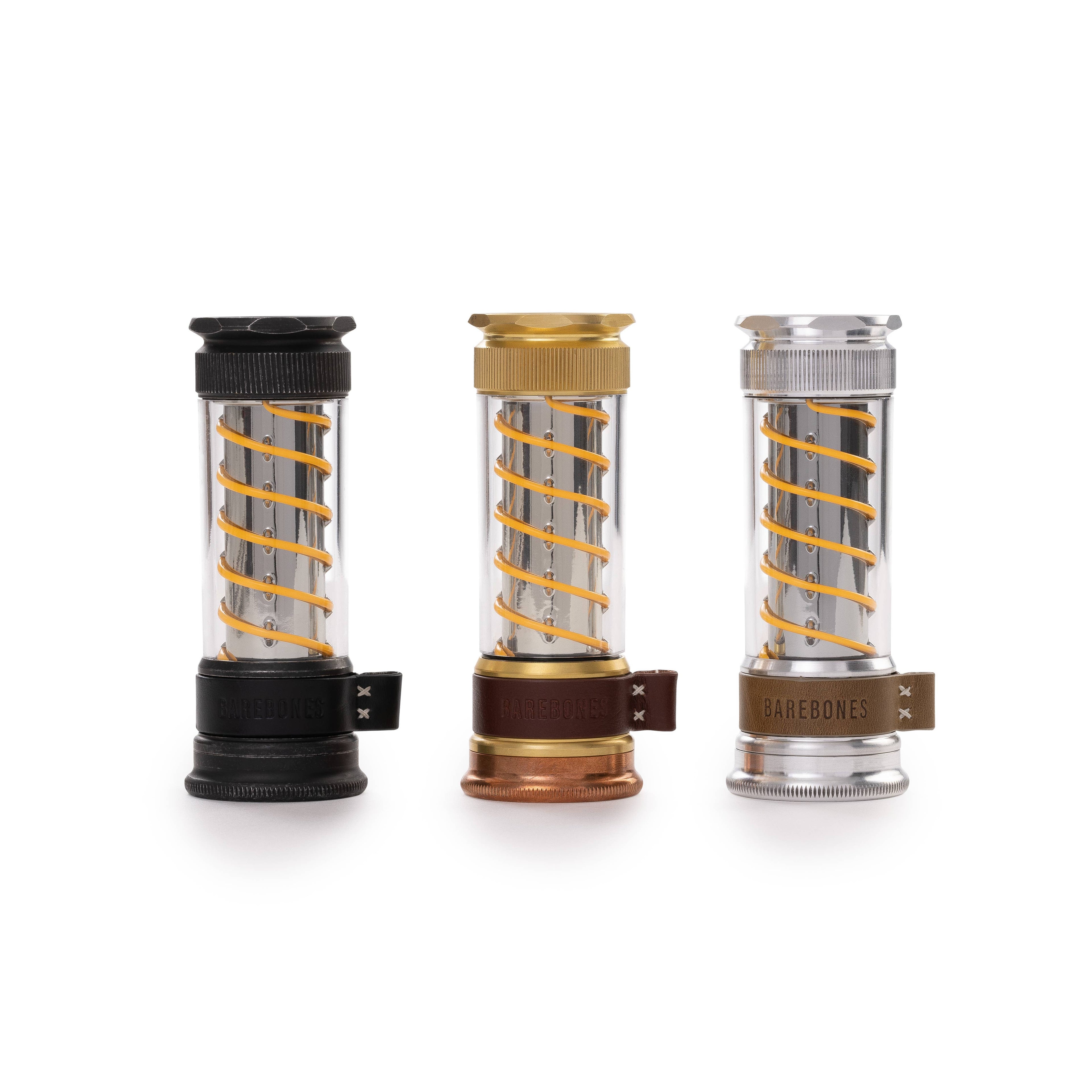 Barebones Living Edison Light Stick | Vintage Brass Lantern + Flashlight