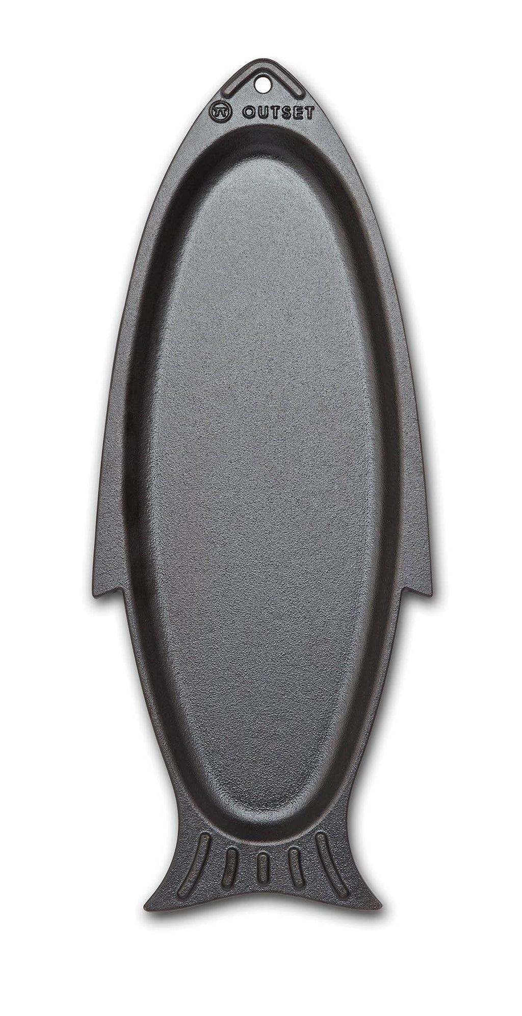 Outset Cast Iron Fish Grill and Serving Pan