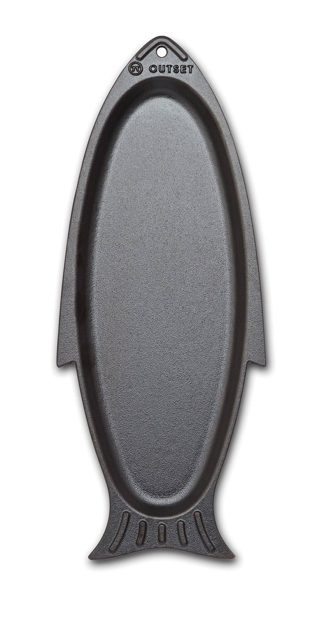 Outset Cast Iron Fish Grill and Serving Pan