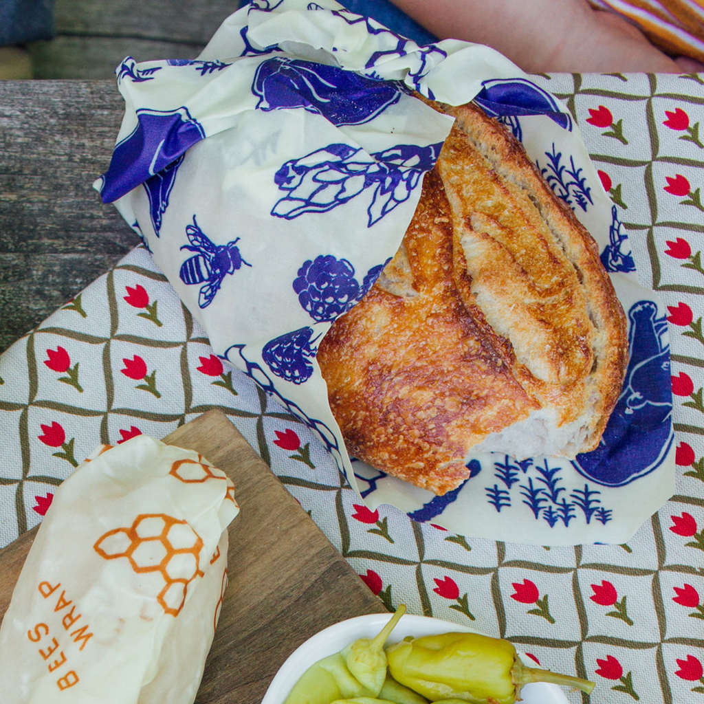 Bee’s Wrap® Bees & Bears Organic Reusable Bread Wrap