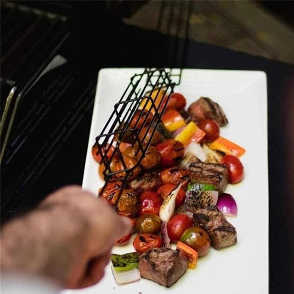 Outset Non-Stick Kabob Grill Baskets, Set of 4