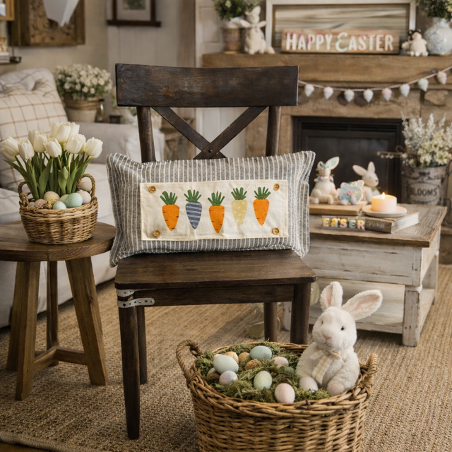 PANEL ONLY: spring, nature, CARROT PATCH