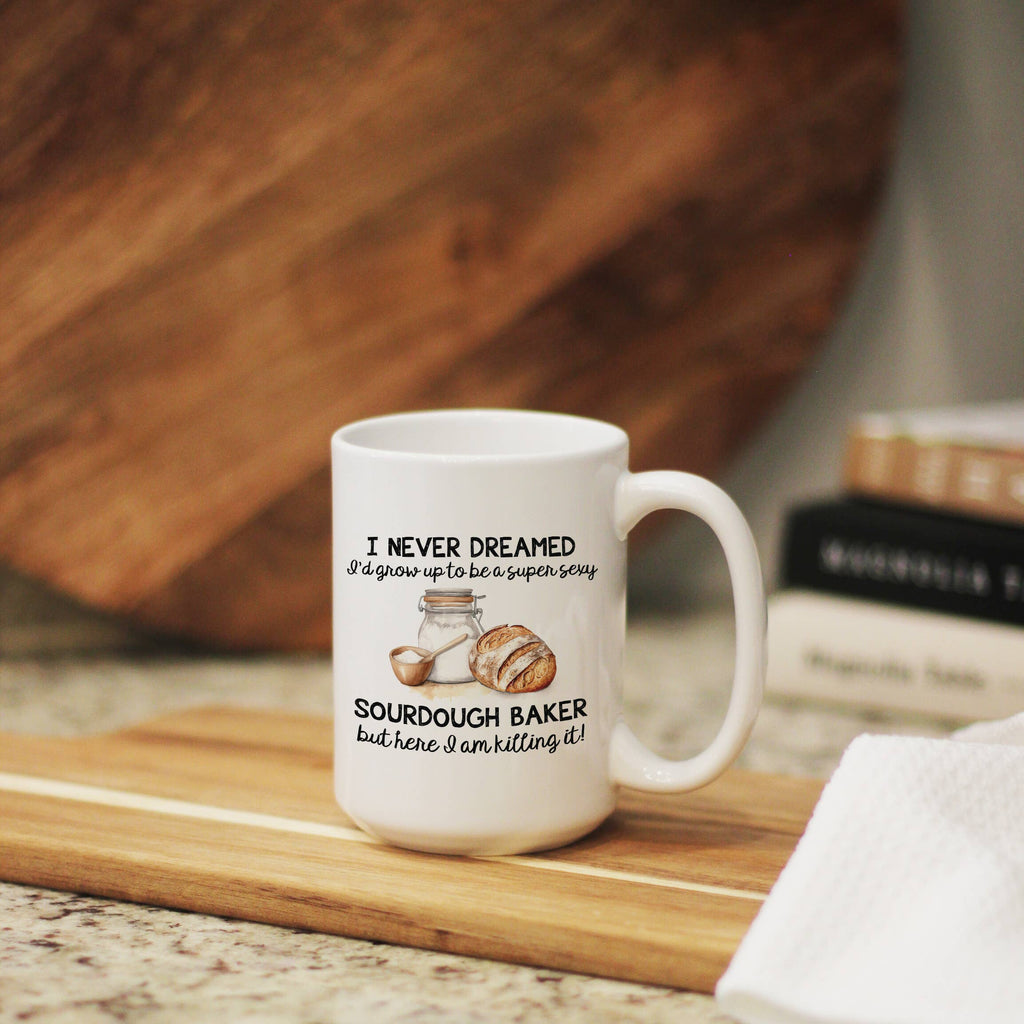 Sourdough Baker Mug, A Cozy Coffee Companion for Bread Lovers