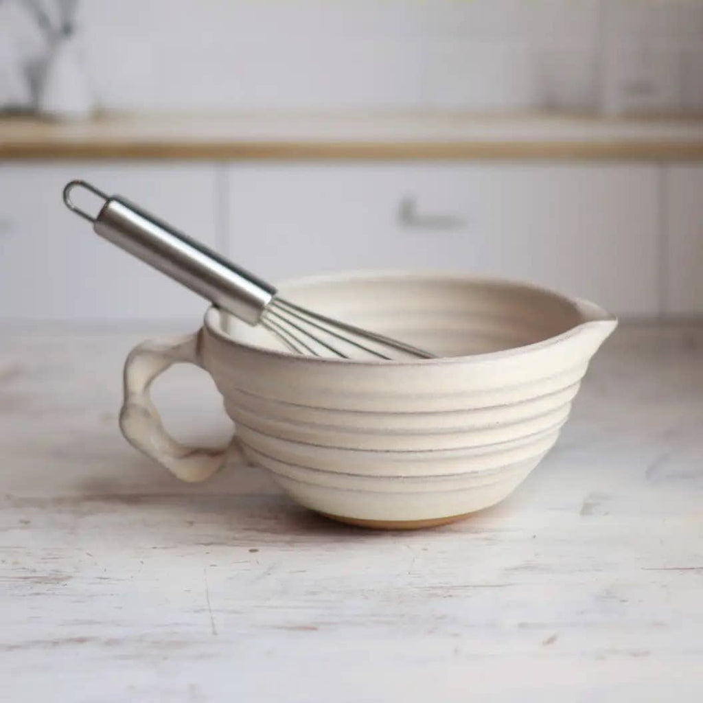 NEW Gravesco Handmade Mixing Bowl in Cream - ARRIVING MID JULY MADE IN USA