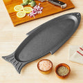 Outset Cast Iron Fish Grill and Serving Pan