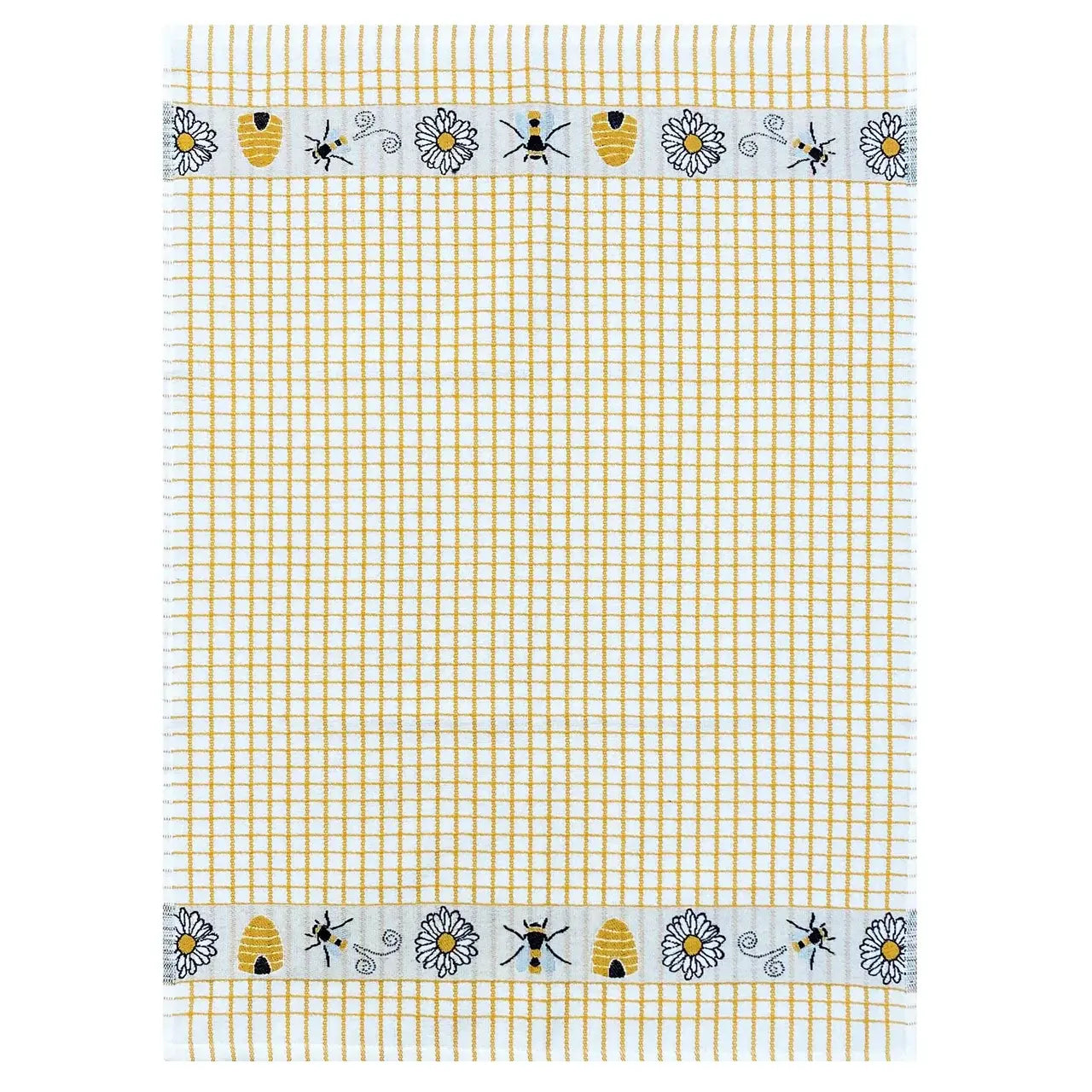 Poli-Dri Jacquard Honey Bees Tea Towel - Pack of 2