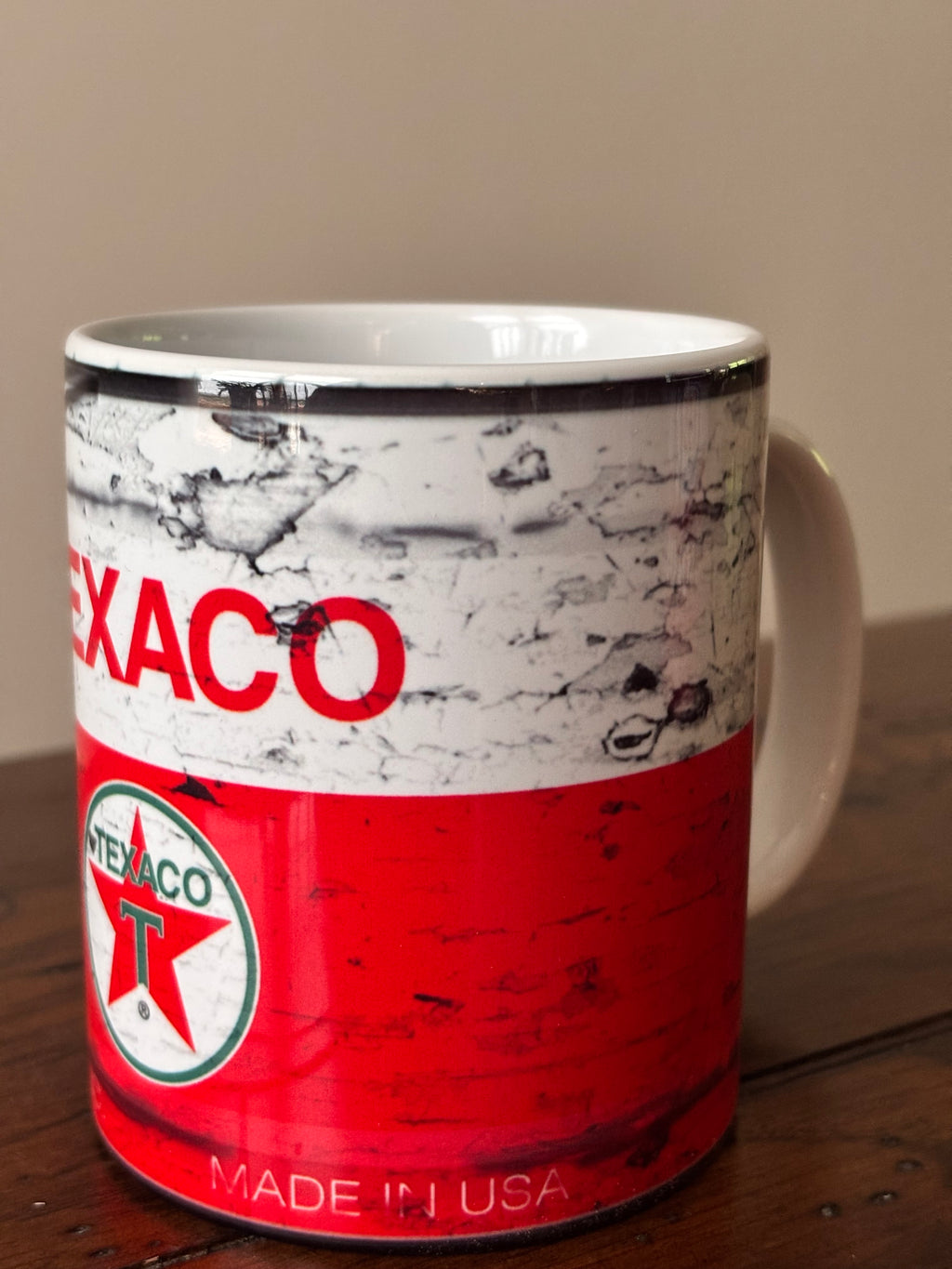 Vintage Oil Can Ceramic Coffee Mug – Rustic Workshop Collection - 11 oz