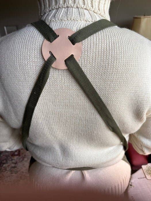 Gardening Apron, Waxed Canvas Apron with Pockets