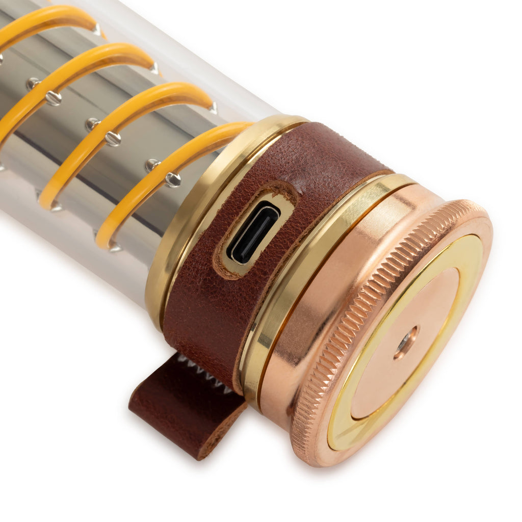 Barebones Living Edison Light Stick | Vintage Brass Lantern + Flashlight