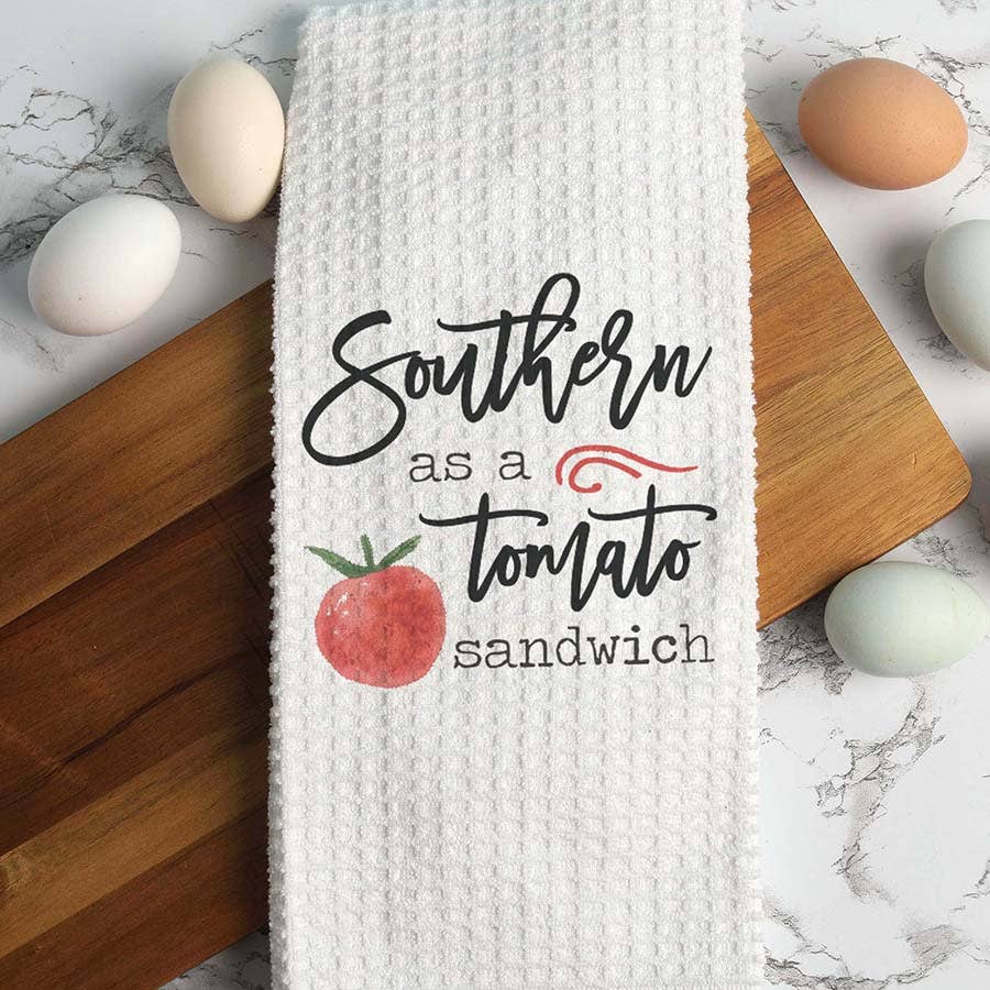 Southern Charm Kitchen Towel, Country Cotton Tea Towel