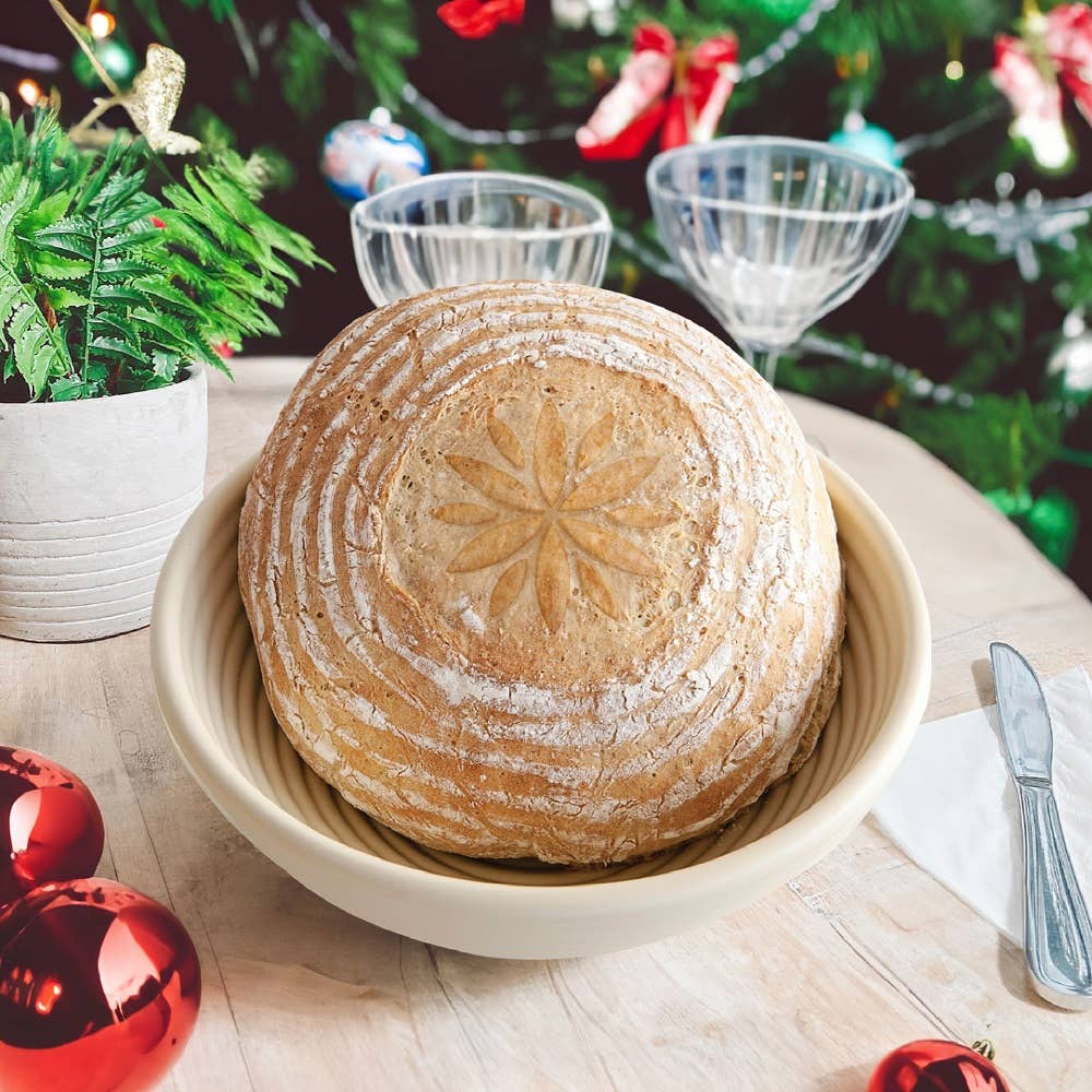Proofing Basket & Embosser, Artisan Bread Made Simple