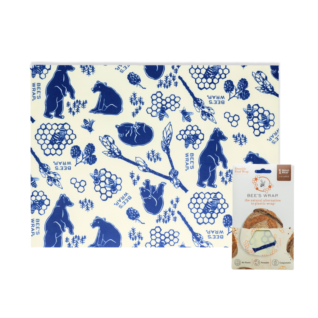Bee’s Wrap® Bees & Bears Organic Reusable Bread Wrap