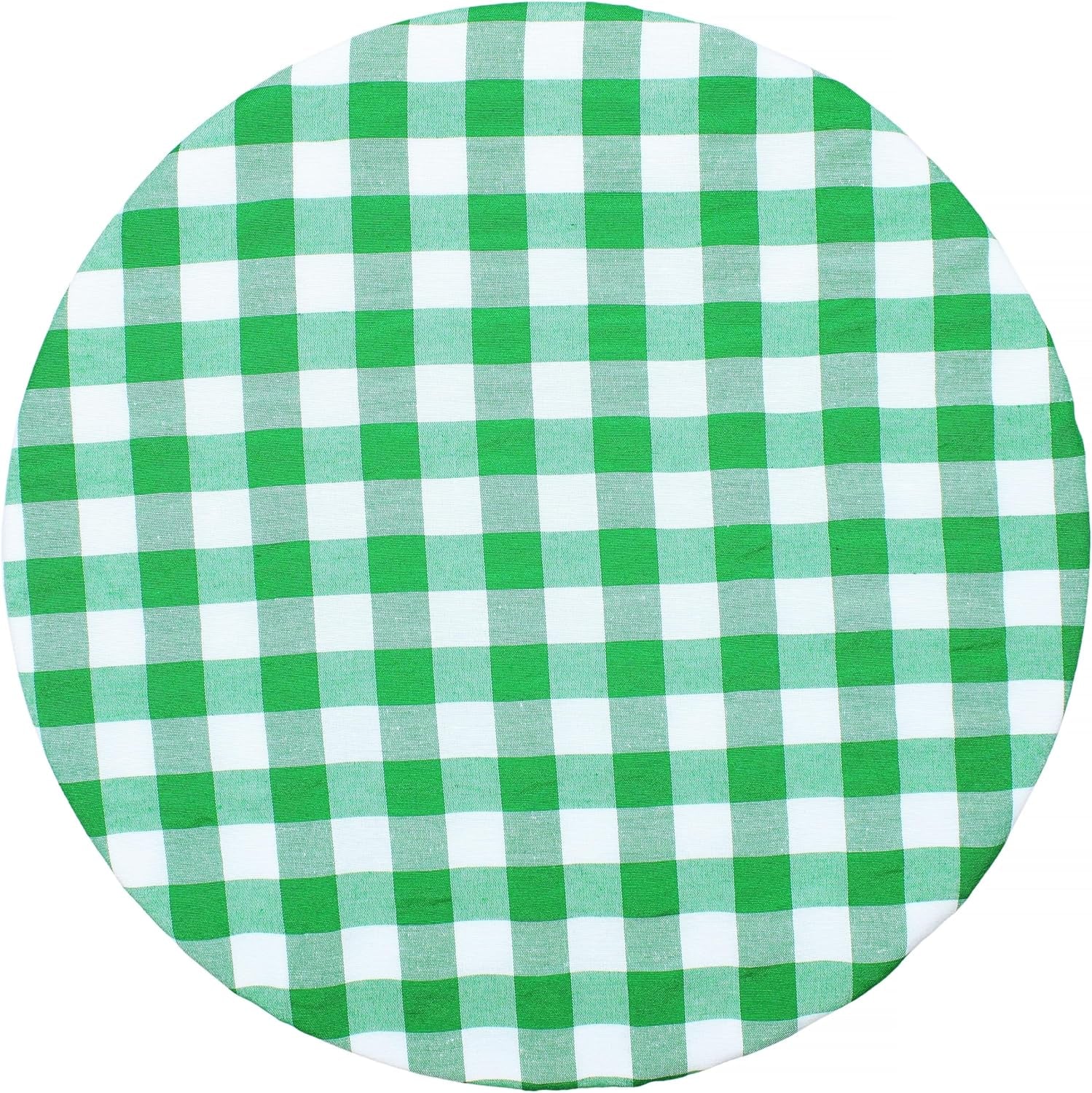 Handmade Reusable Cotton Fabric Bowl Covers - Two Layers of Fabric (Set of 3, Red Plaid-2)