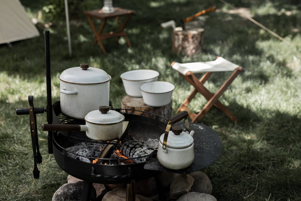 Barebones Enamel Teapot | Camp Kettle for Coffee & Tea