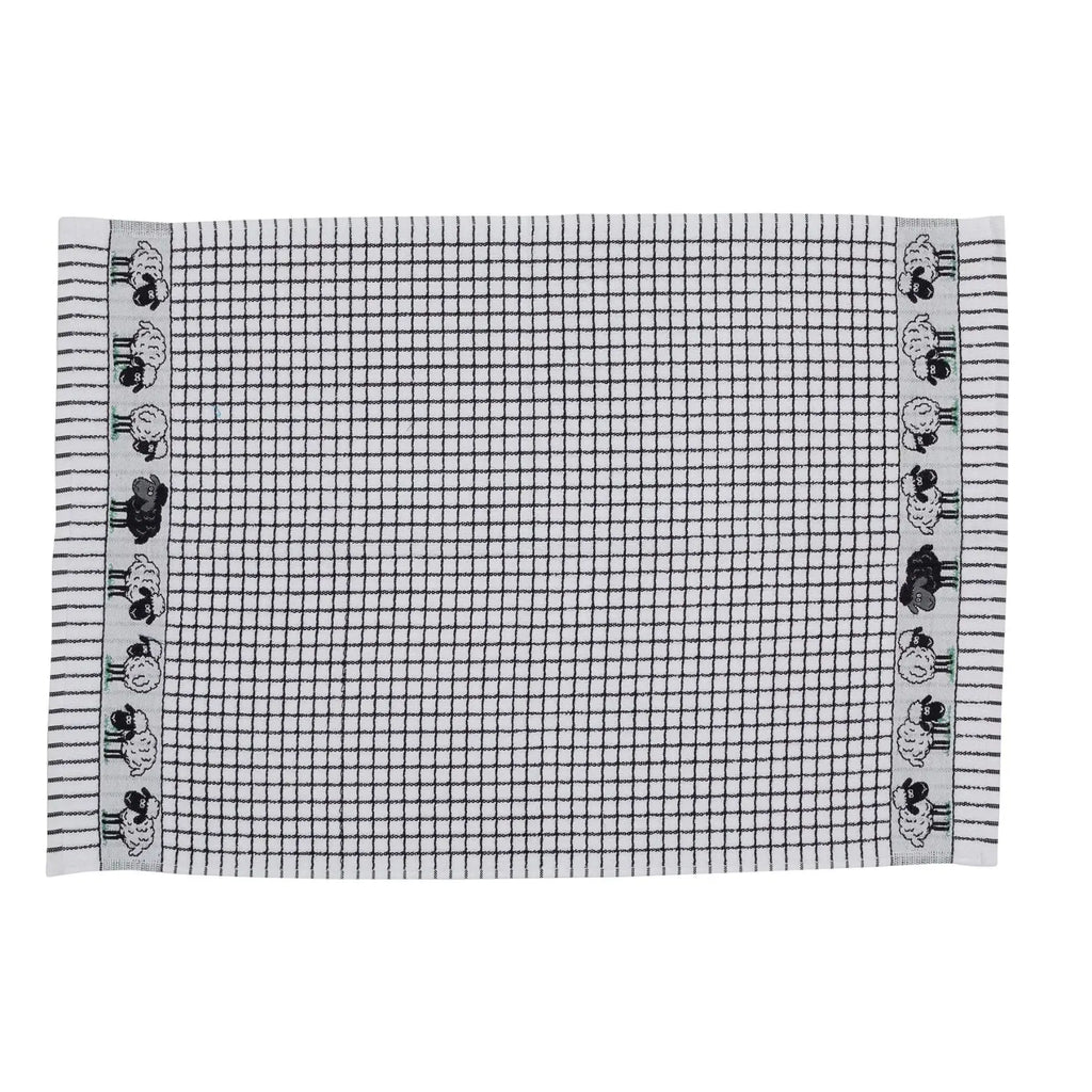 Poli-Dri Jacquard Sheep Tea Towel | Pack of 2